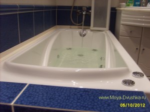 Акриловая ванна Тритон с гидромассажем